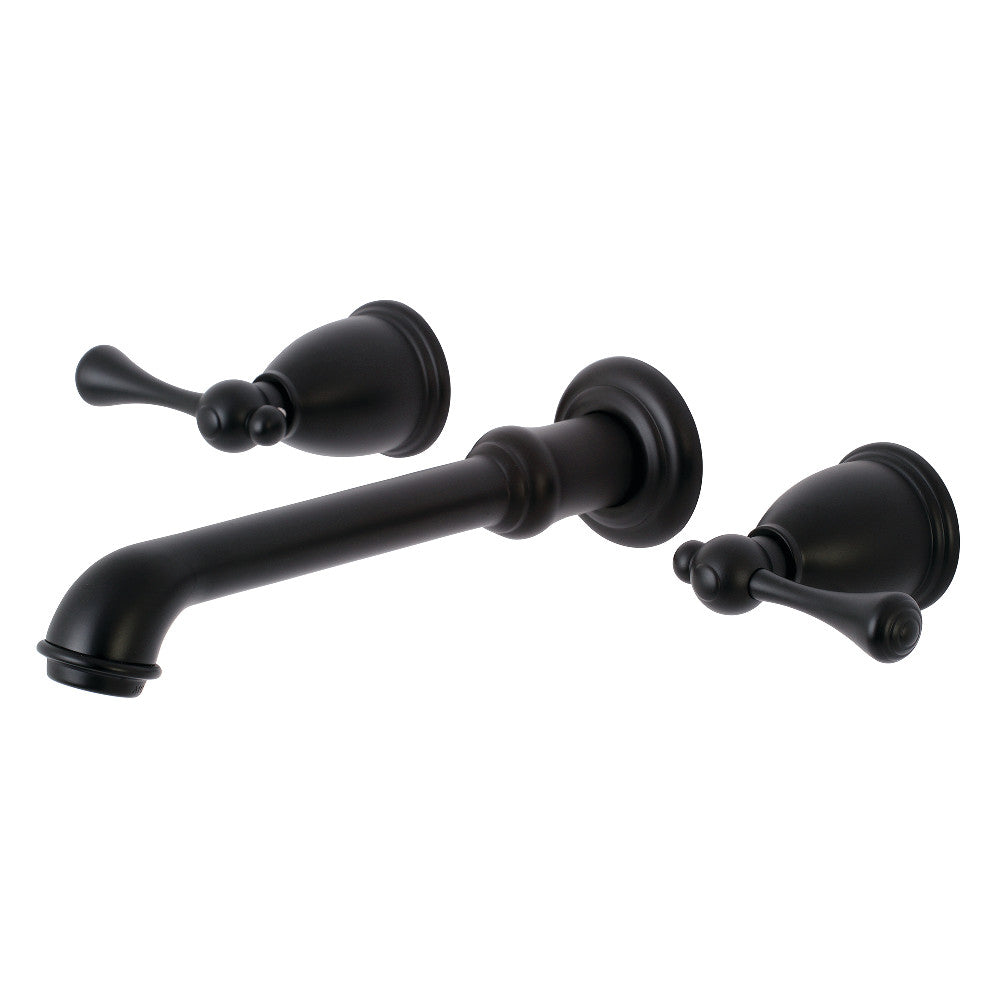 Kingston Brass KS7120BL 8 Center Wall Mount Bathroom Faucet - K & B  Distributors. Inc.