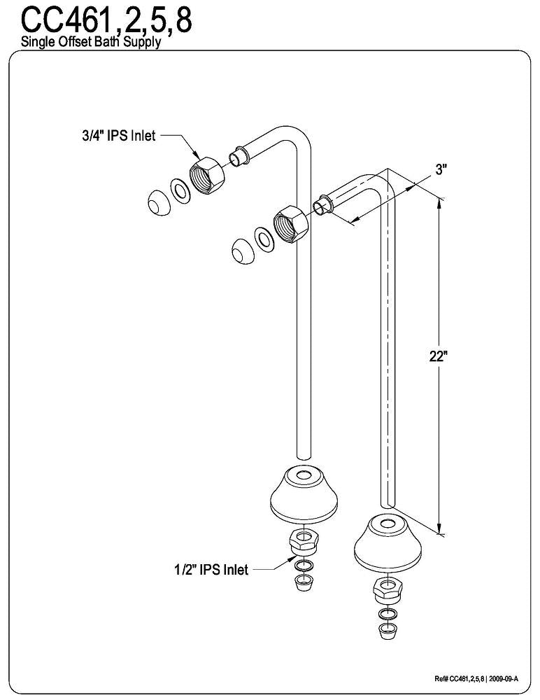 Clawfoot Tub Shower Kits | Clawfoot Tub Packages & Kits - K & B ...