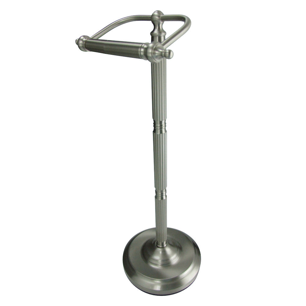 Georgian Freestanding Toilet Paper Holder Antique Brass - Kingston Brass