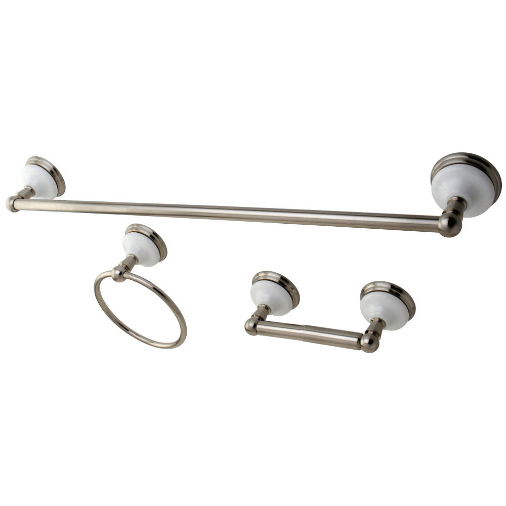 Kingston Brass 3-Piece Bathroom Accessories Set - K & B