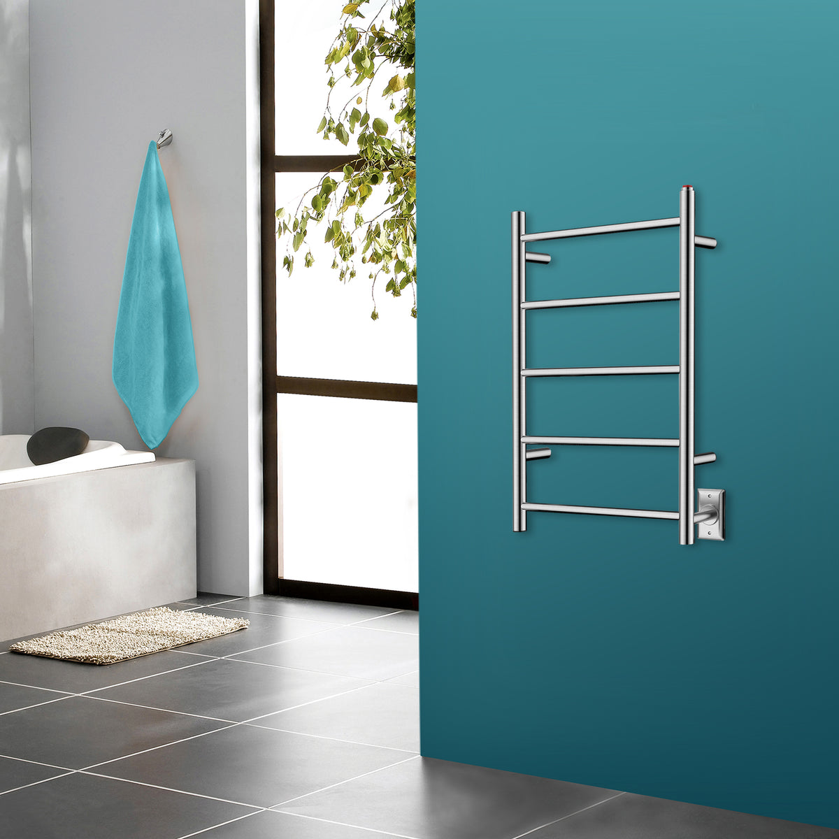 Electric plug in online towel rail