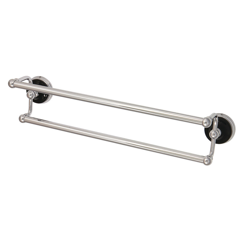 18 double towel bar chrome hot sale